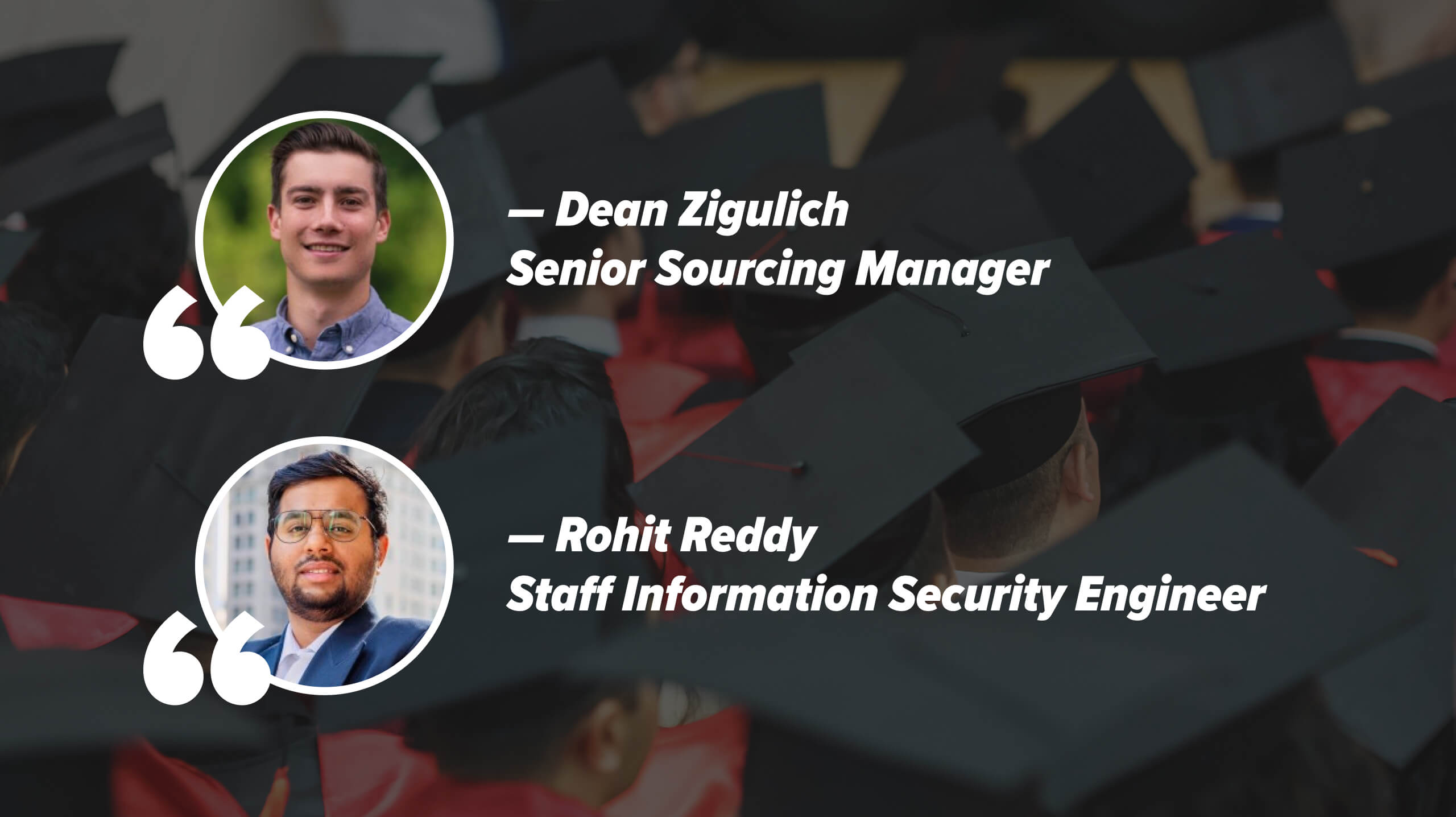 Image of Dean Zigulich and Rohit Reddy