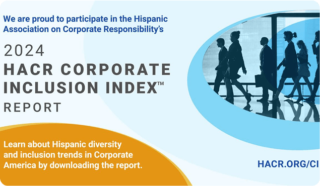 A graphic that shows HACR report info with people walking
