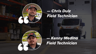 Image of two Field Technicians