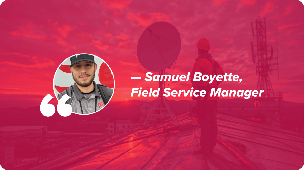 Mockup of headshot and pull quote from the author